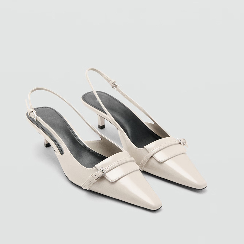 French Street Fashion - Women's High Heeled Sandals French Style