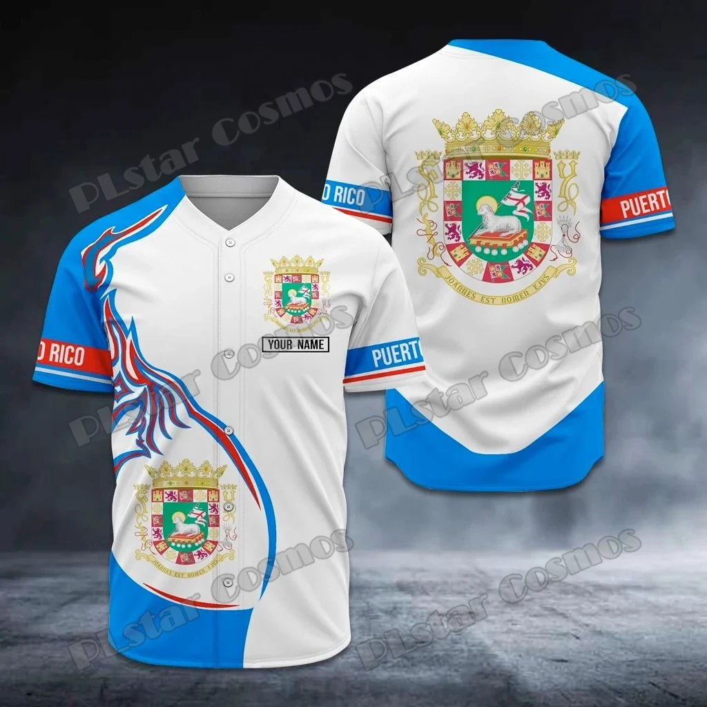 Street Fashion Name - Customize Name Puerto Rico Flag &