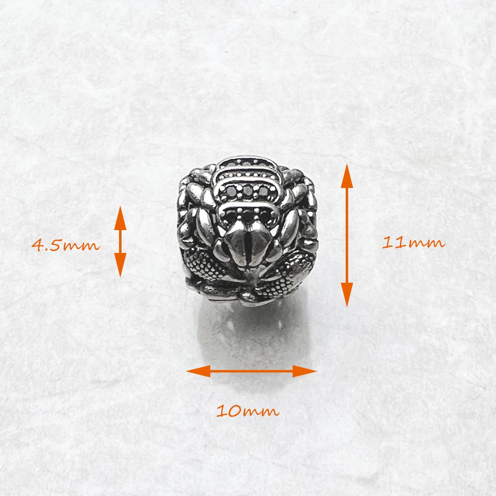 Black Scorpion Charm 5mm Hole  - Street Fashion Europe 评论和价格