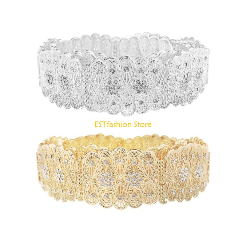 Y5GC Rhinestones Wide Waist Be - Street Fashion Reference 评论和价格