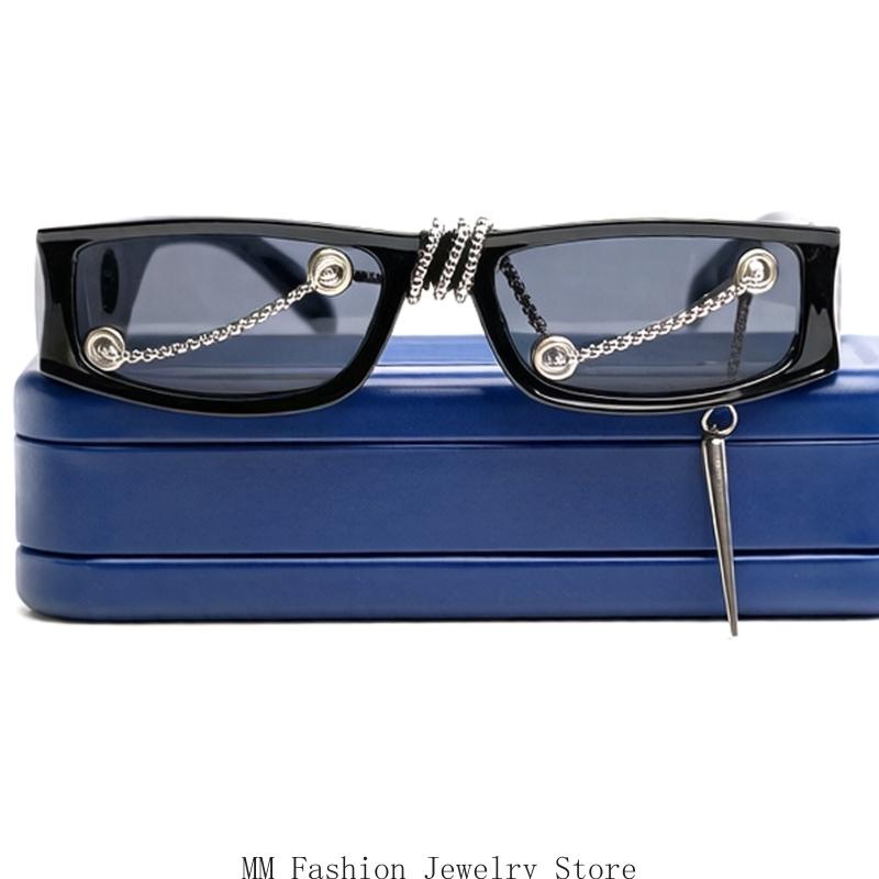 Trendy Unisex Square Sunglasse - Street Fashion Reference 评论和价格