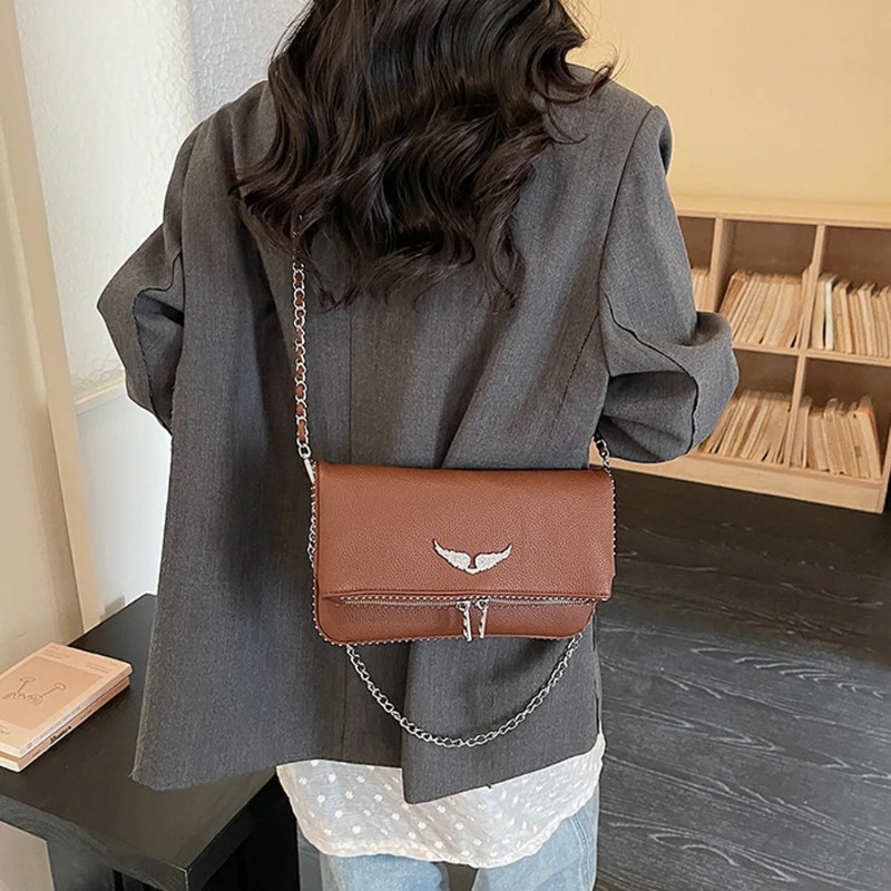 French-style Wing Square Bag f - French Street Fashion 评论和价格