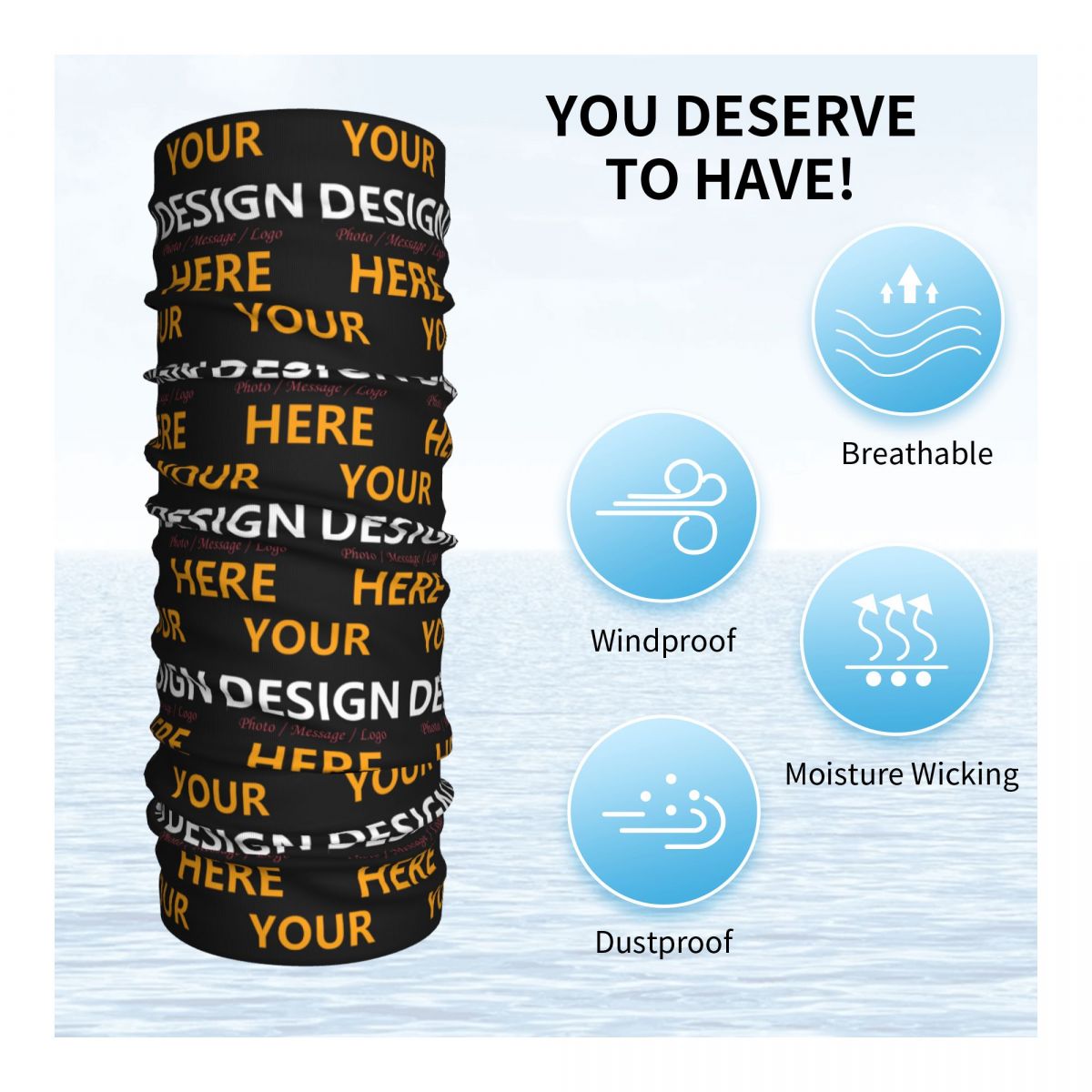 Custom Your Design Here Bandan - Balaclava Face Mask 评论和价格