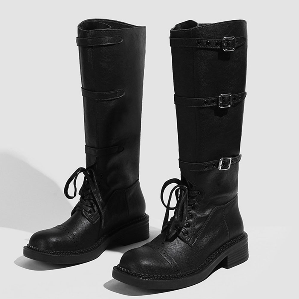 Women's Knee High Boots Vintag - Street Fashion Vintage 评论和价格