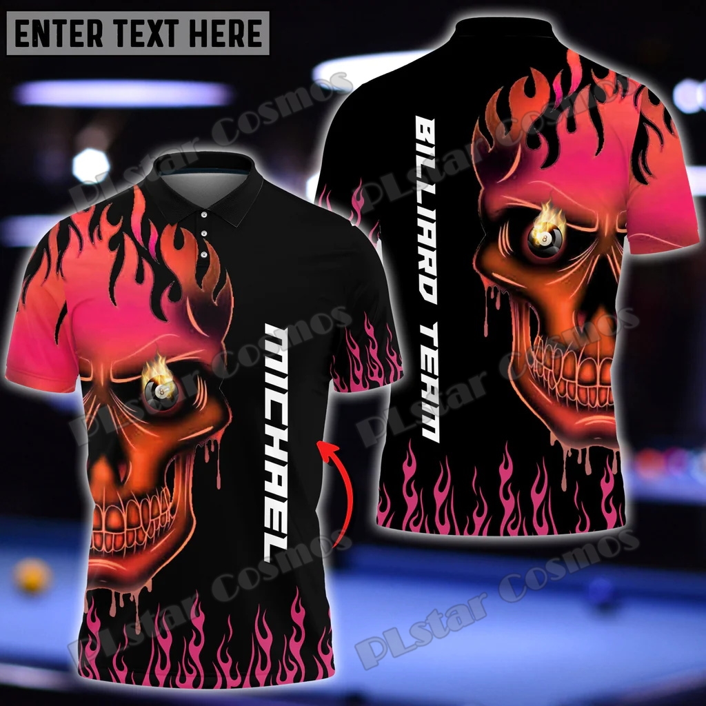 Skull Fire Billiard Balls Fire - Street Fashion Name 评论和价格