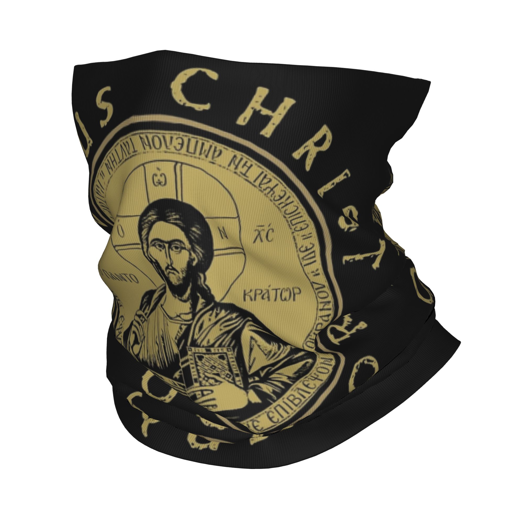 Jesus Christ Orthodox Bandana  - Balaclava Face Mask 评论和价格
