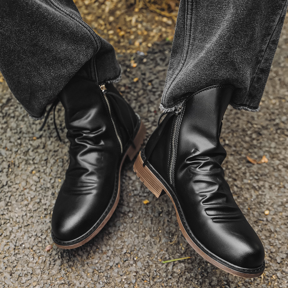 2026 Men's Genuine Leather Vin - Street Fashion Vintage 评论和价格