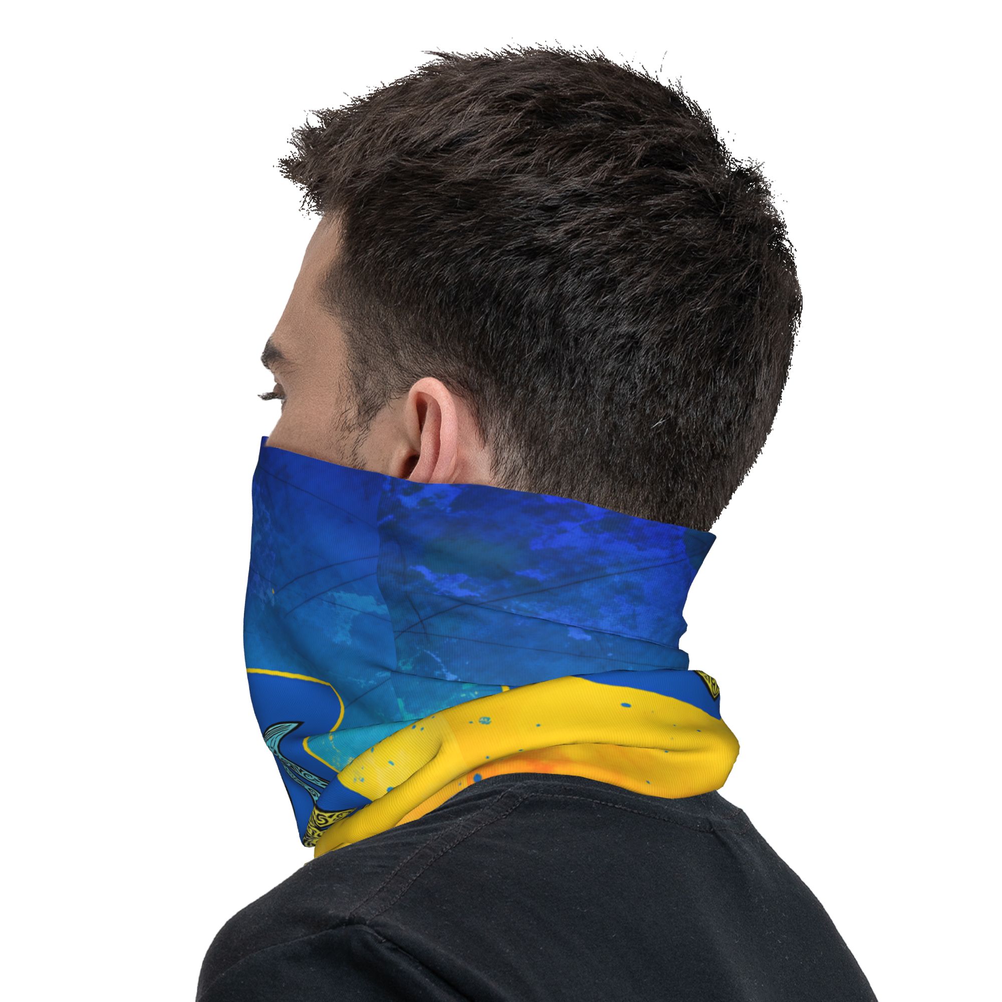 Ukrainian Tricolor Emblem Bala - Balaclava Face Mask 评论和价格