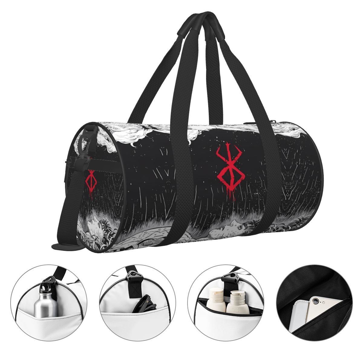 Japan Anime Bereserk Gym Bag F - Street Fashion Of Japan 评论和价格