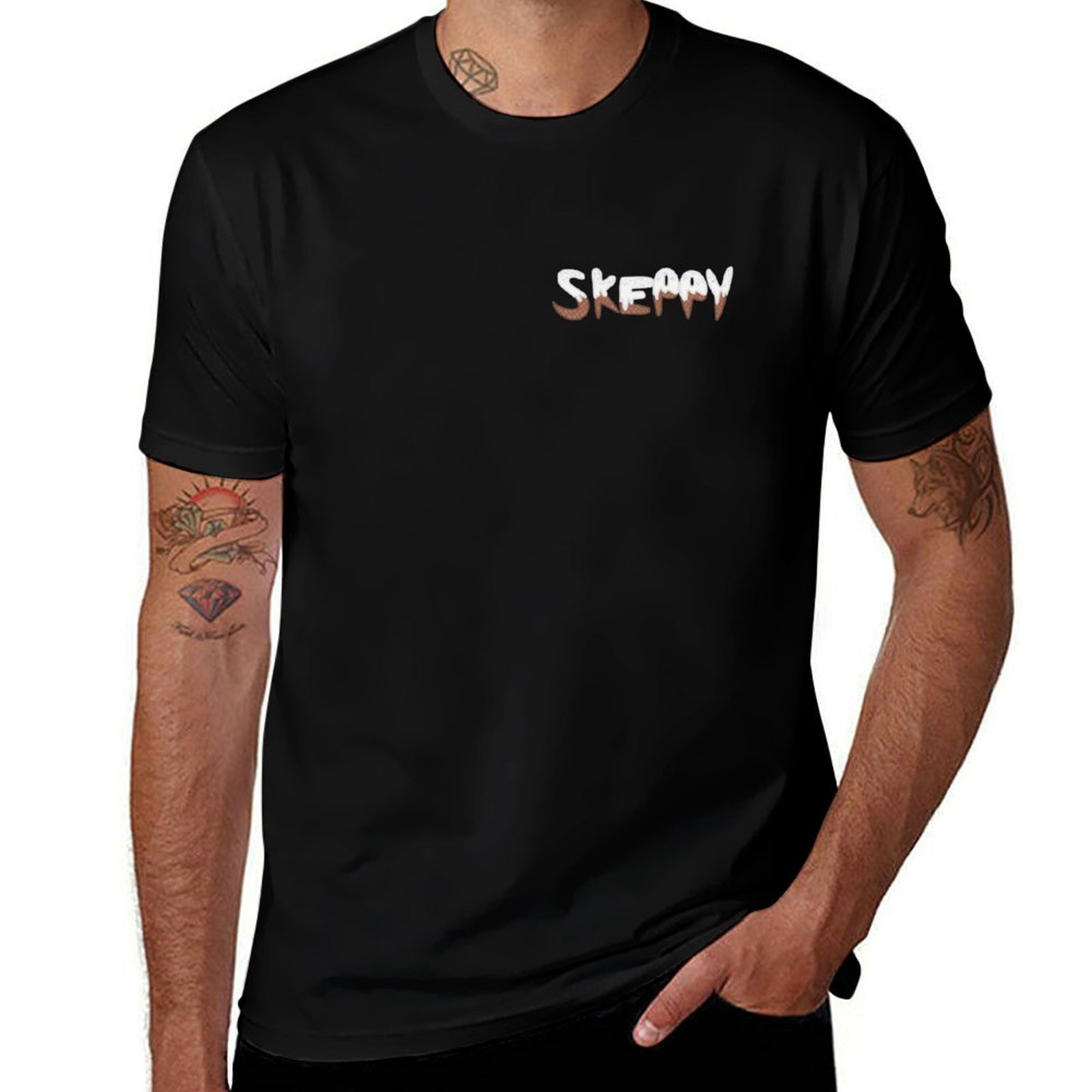 Skeppy (name) ice cream T-Shir - Street Fashion Name 评论和价格