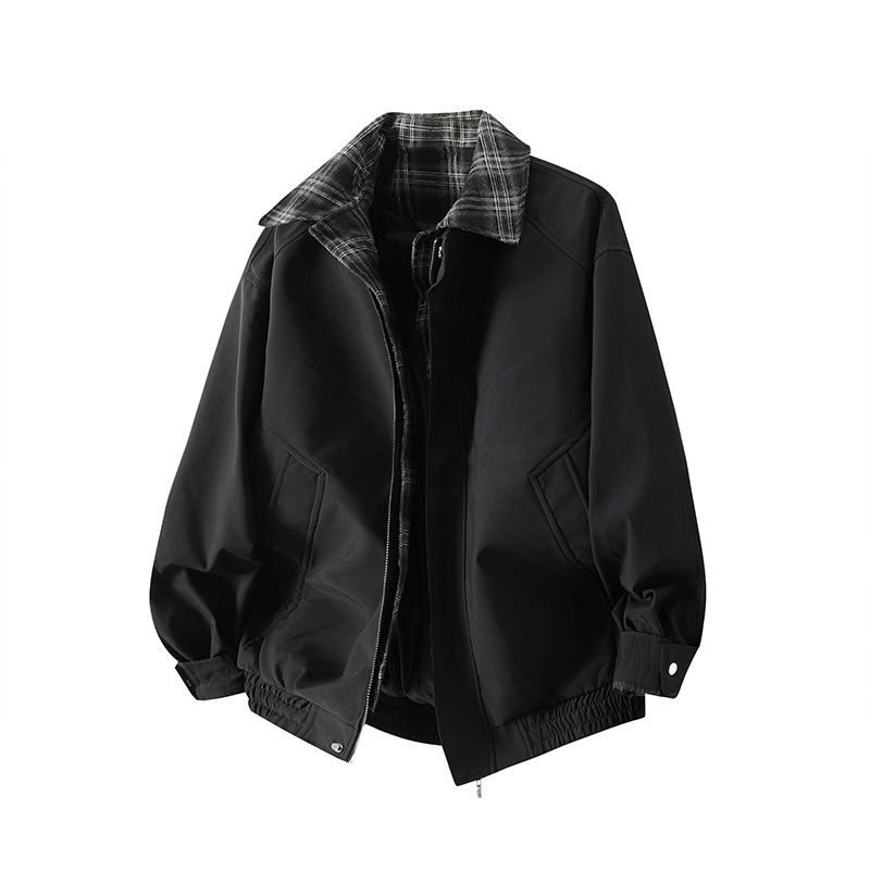 2026 Autumn New Plaid Splicing - Street Fashion Of Japan 评论和价格