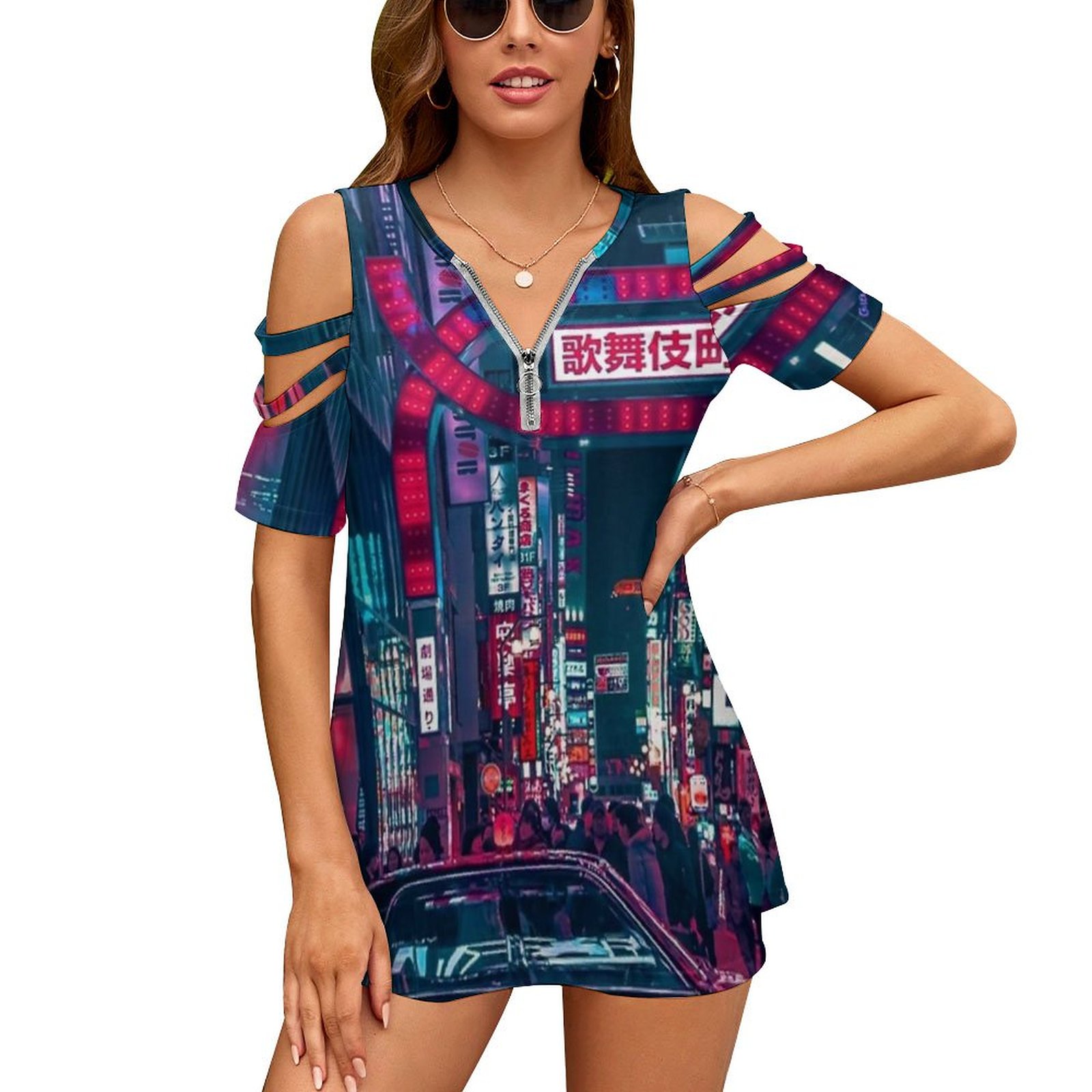 Tokyo Street Women's T-Shirt N - Street Fashion Of Japan 评论和价格