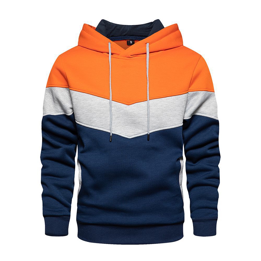 2025 New Men's Patchwork Hoodi - Street Fashion Fall 2025 评论和价格