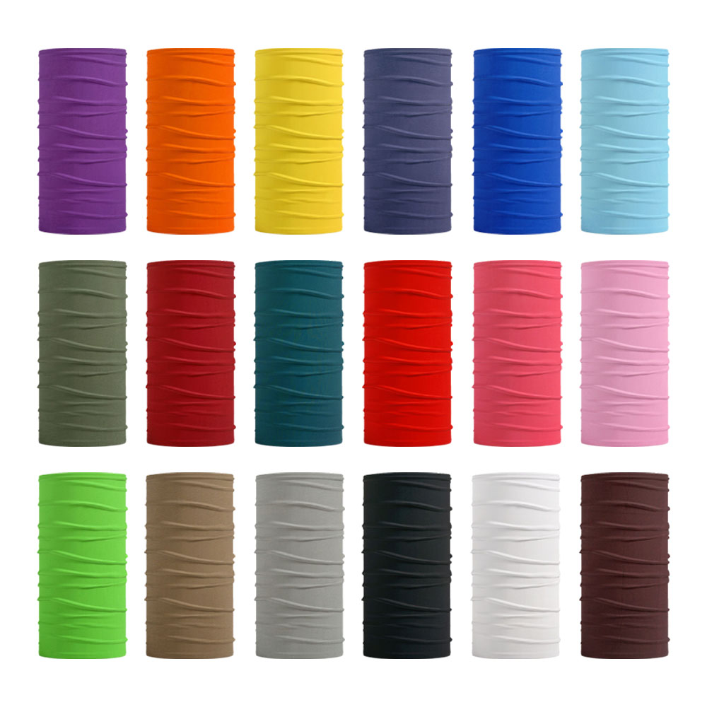 Seamless Solid Color Bandanas  - Balaclava Face Mask 评论和价格