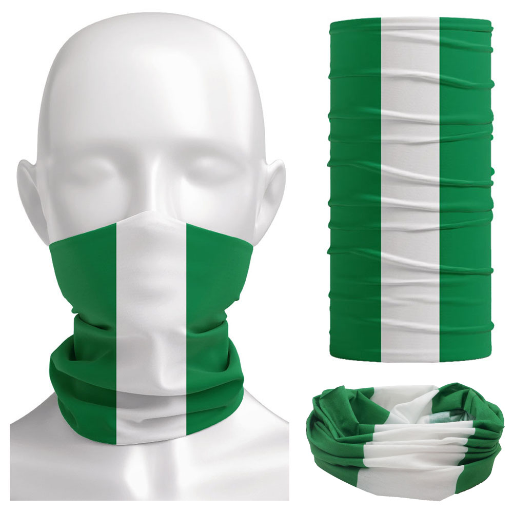 Nigeria Flag Bandanna Women Ne - Balaclava Face Mask 评论和价格