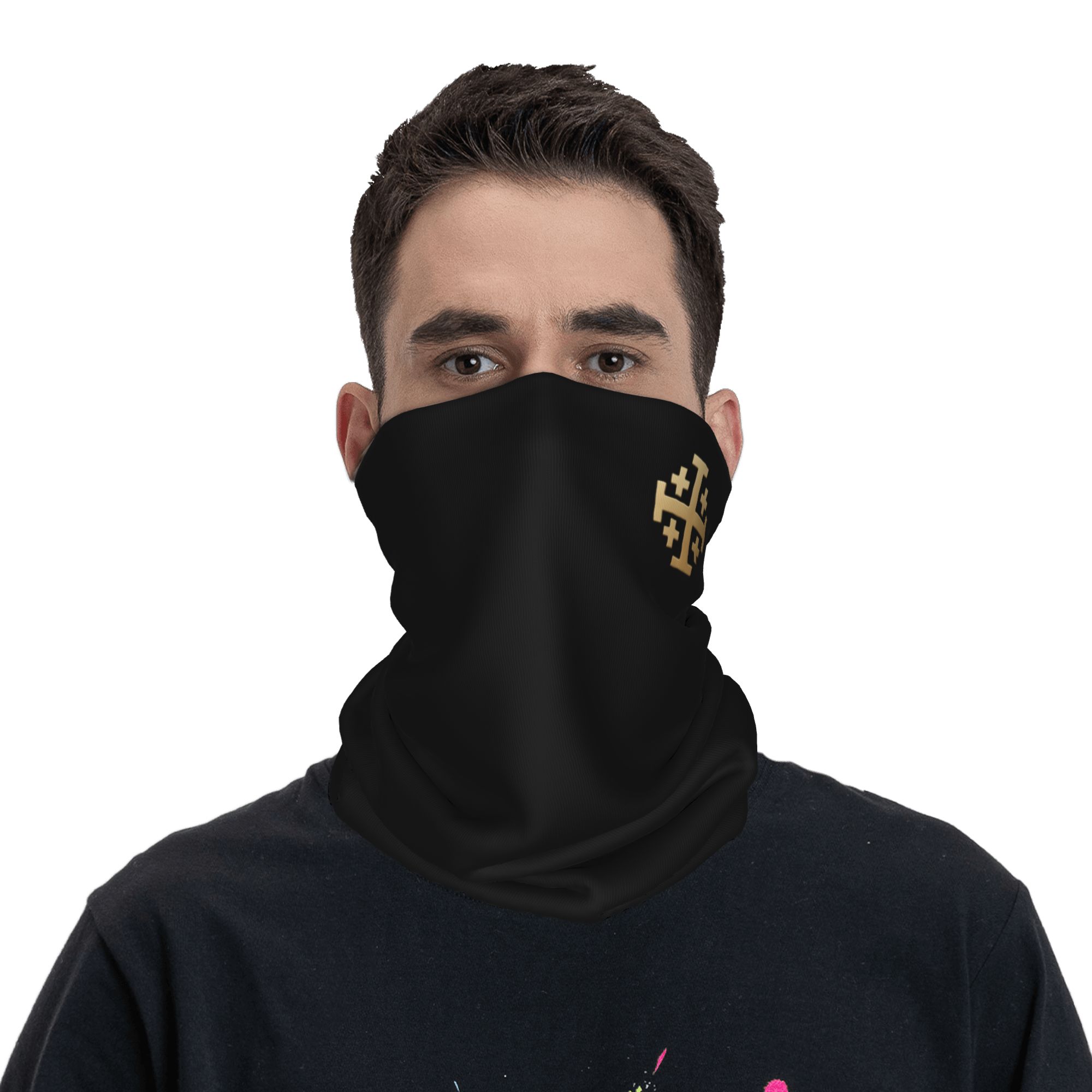 Knight Jerusalem Cross Christi - Balaclava Face Mask 评论和价格