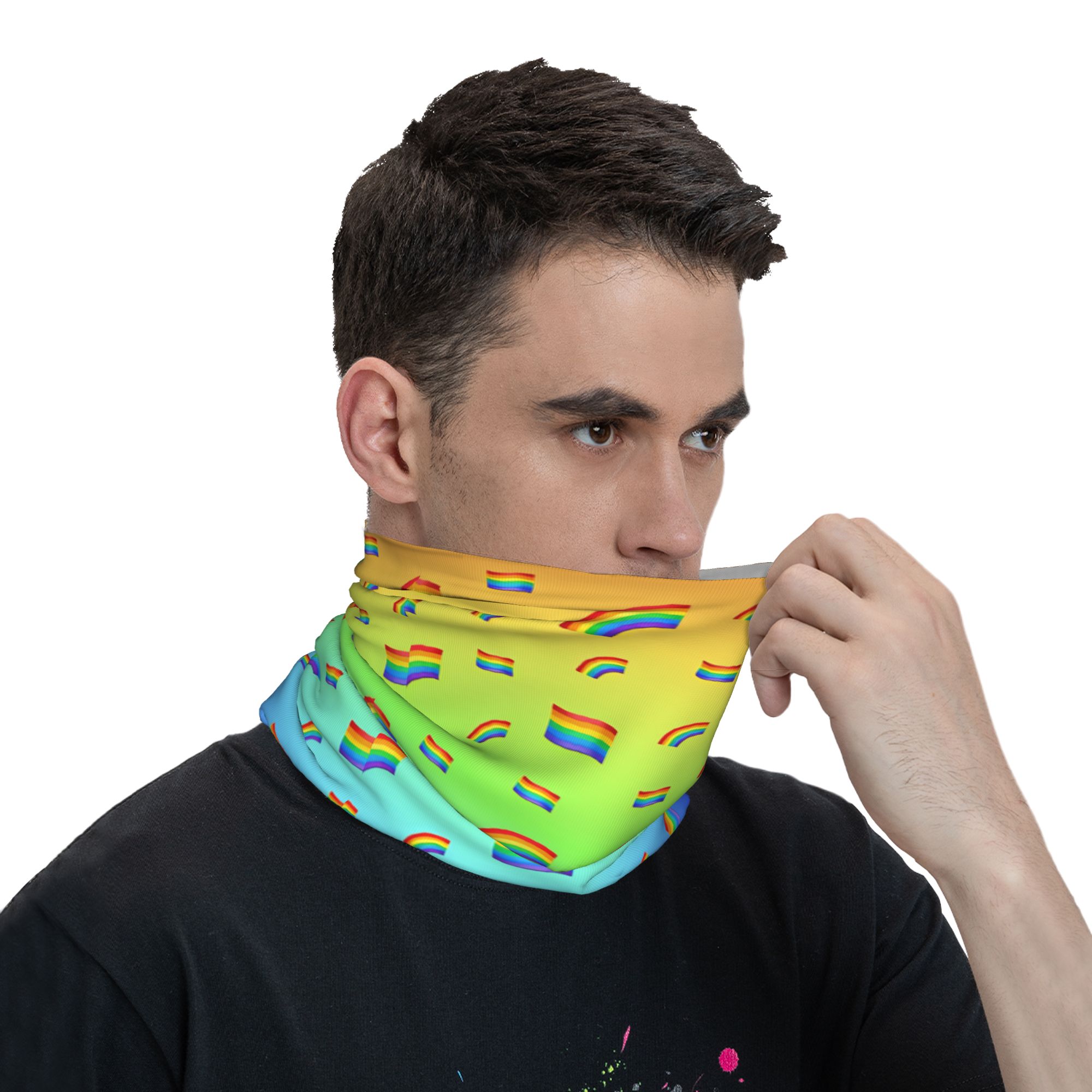 Agender Lgbt Balaclava Hiking  - Balaclava Face Mask 评论和价格