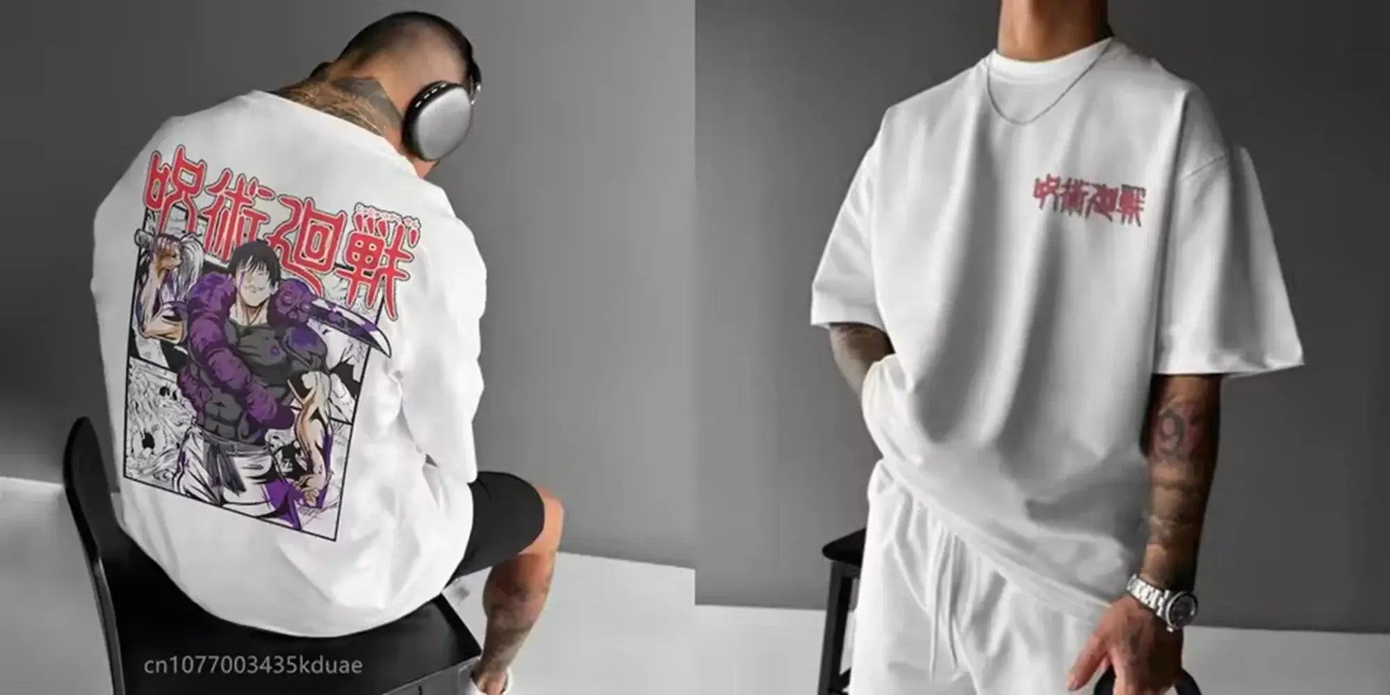 Jujutsu Kaisen T-Shirt Anime G - Street Fashion Of Japan 评论和价格