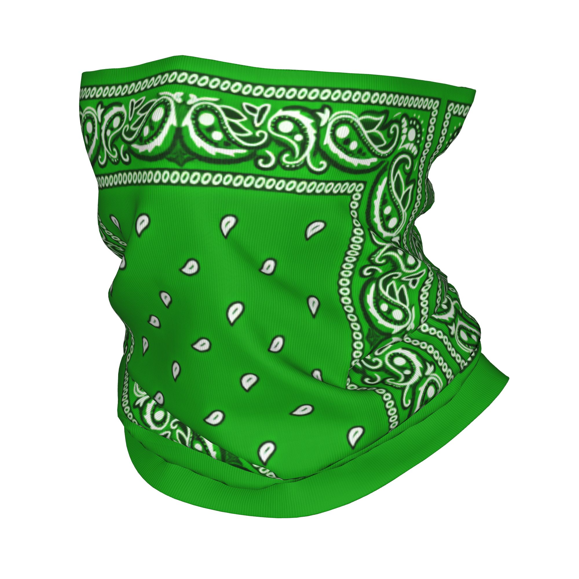 green Bandana  Cool Cycling Ma - Balaclava Face Mask 评论和价格