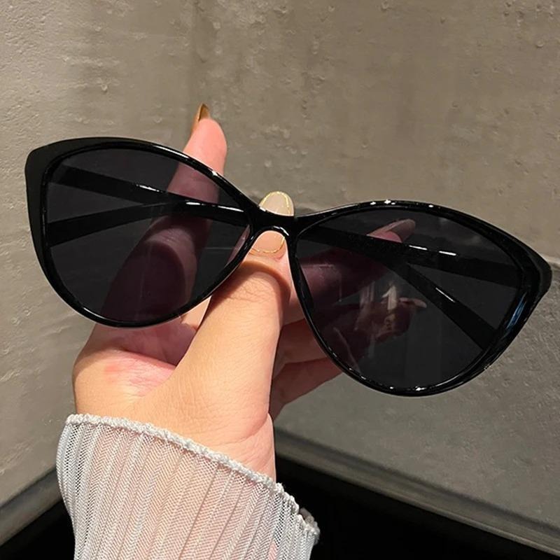 1Pc Retro Frame Cat Eye Sungla - Street Fashion Vintage 评论和价格